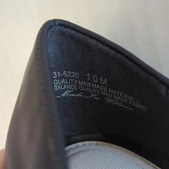 Easy Street Zaylee Faux Leather Criss Cross Strappy Slip On Heels 10M Blue - Picture 3 of 16